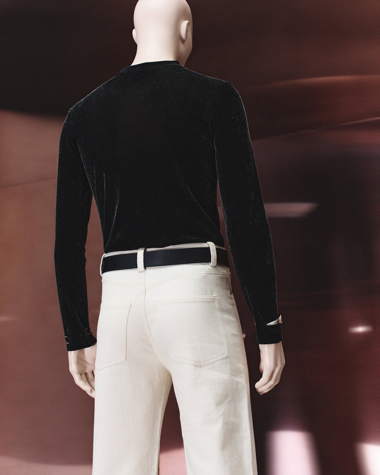 SHEEN VELVET LONGSLEEVE (MEN FIT) THEO