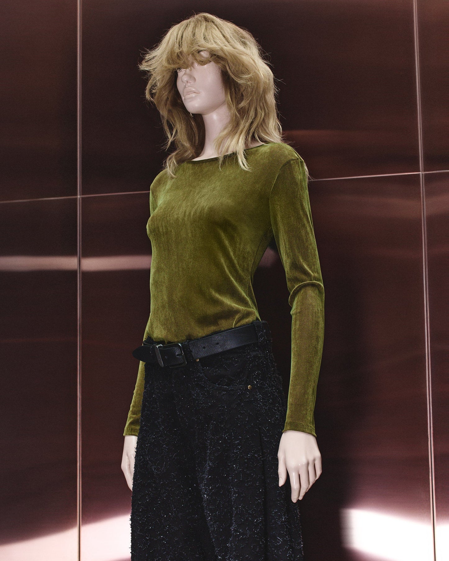 SHEEN VELVET LONGSLEEVE (WOMEN FIT) THEO