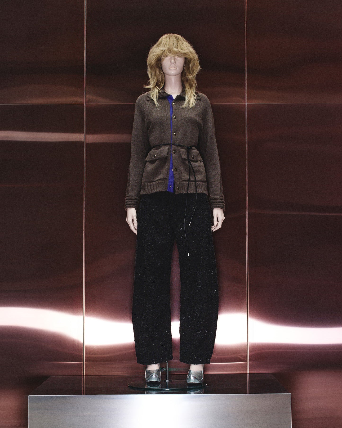 RUSTIC MOHAIR CARDIGAN THEO