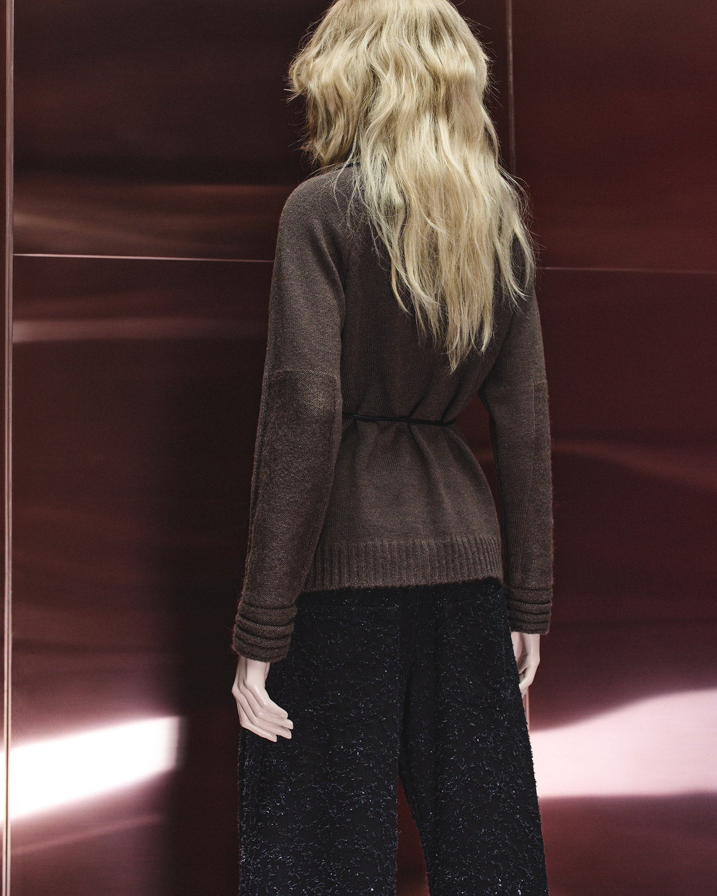 RUSTIC MOHAIR CARDIGAN THEO