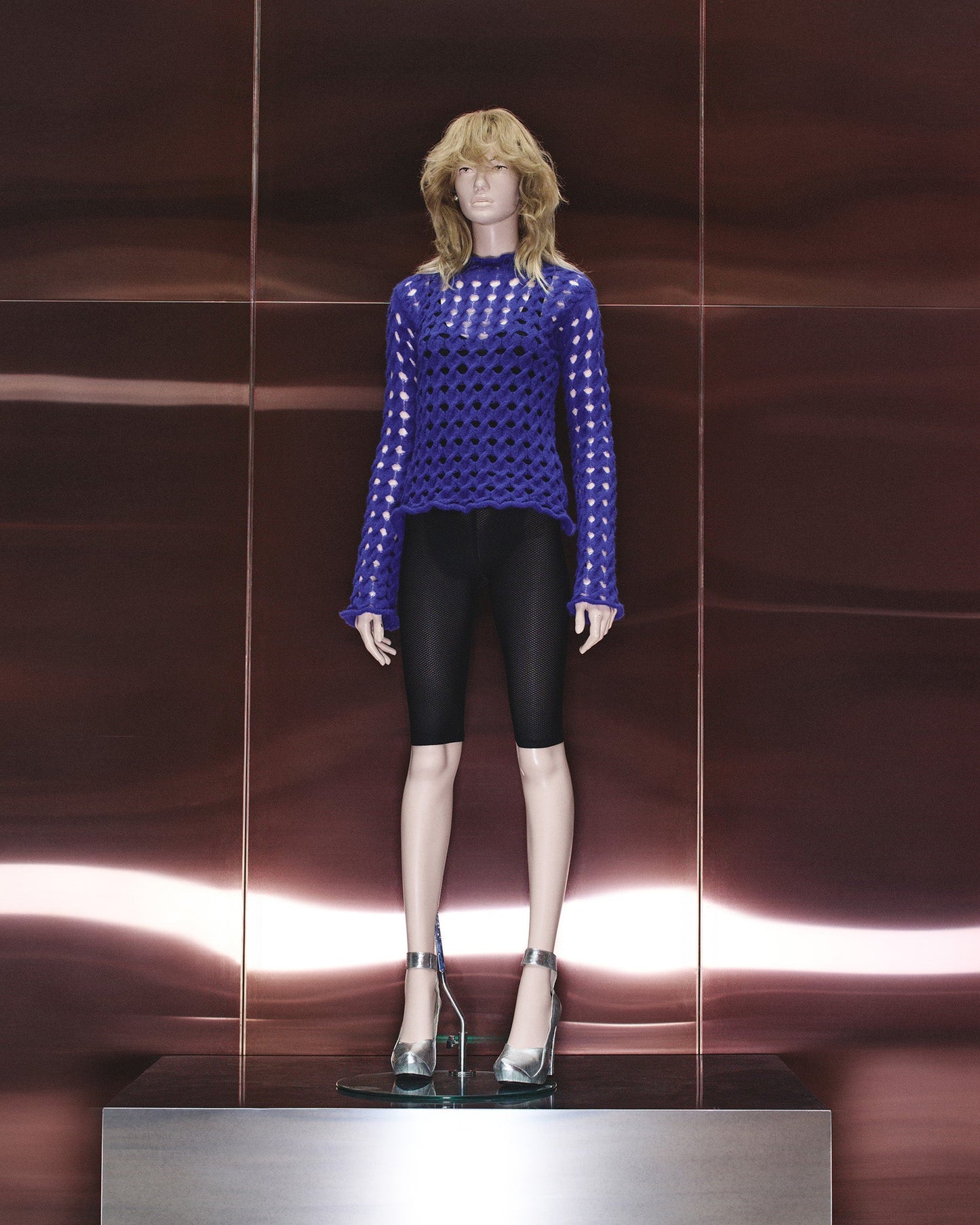 LATTICE SWEATER THEO