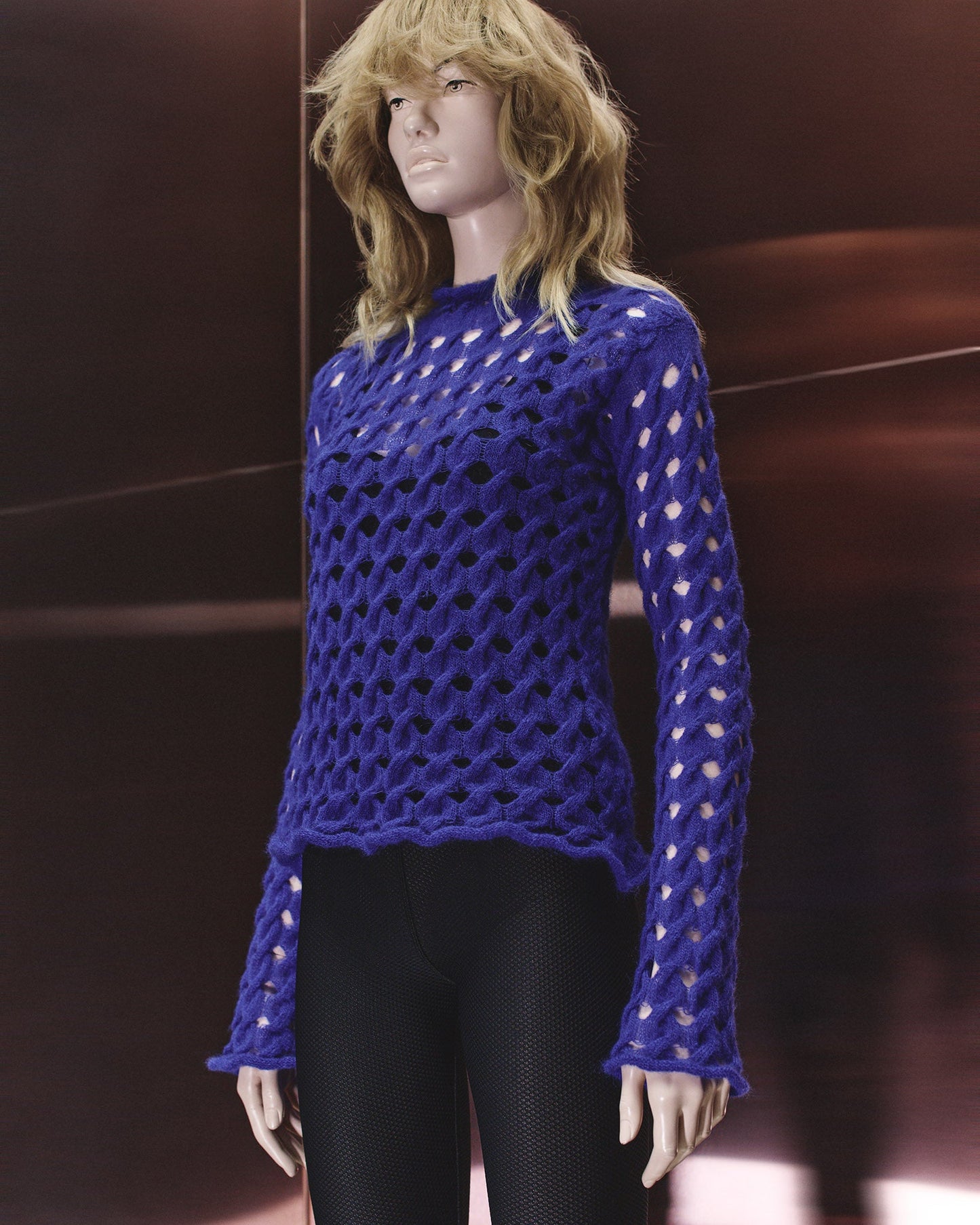 LATTICE SWEATER THEO