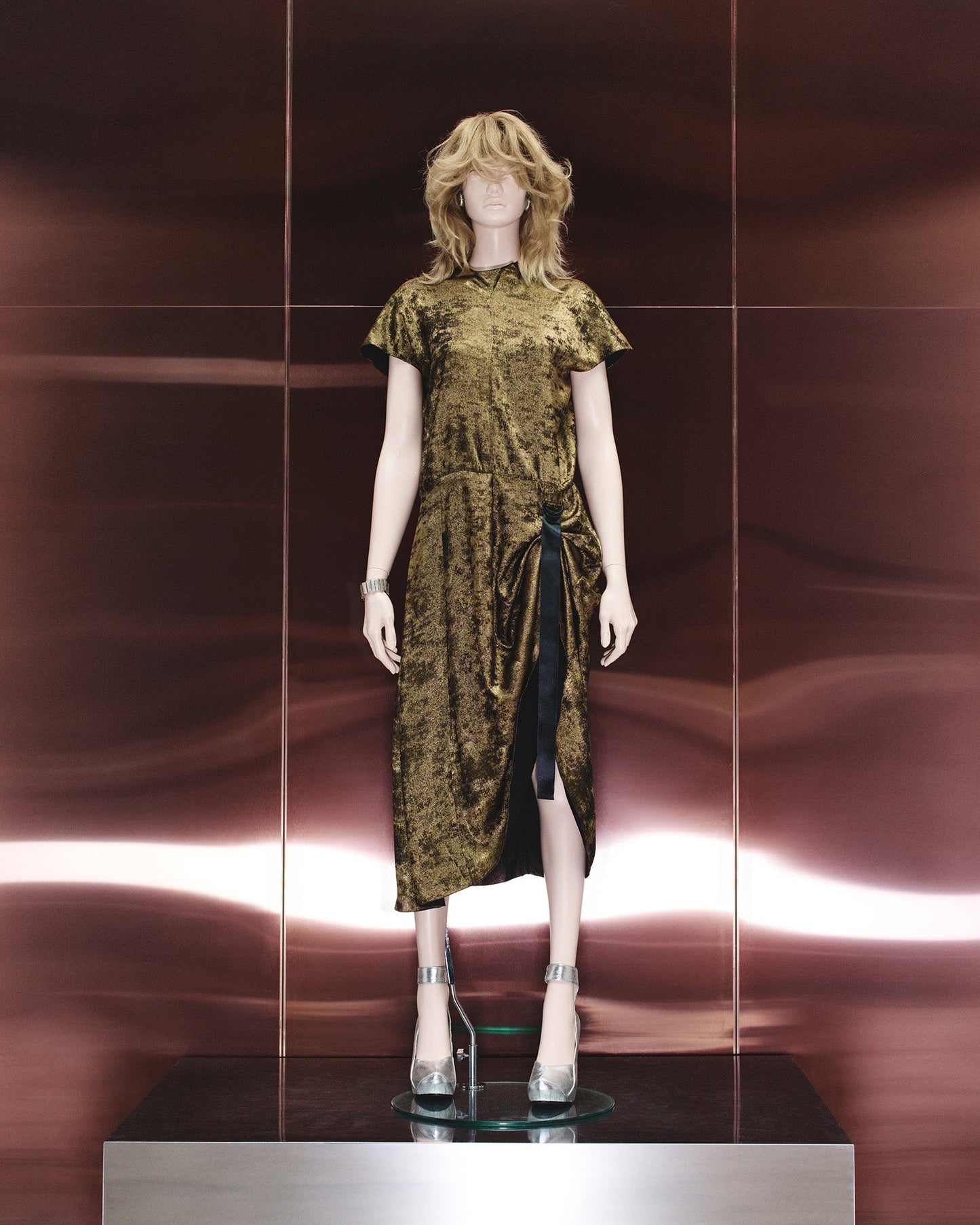 GILDED MARTINGALE DRESS THEO