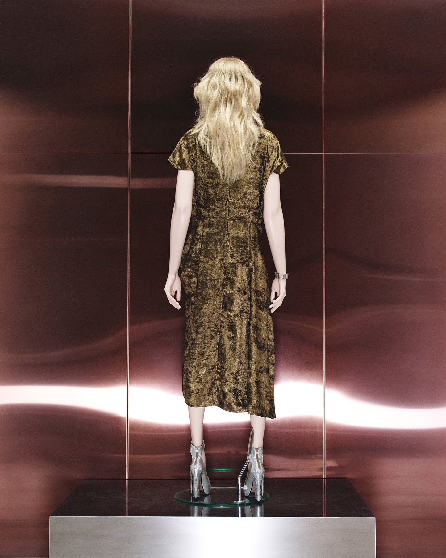 GILDED MARTINGALE DRESS THEO