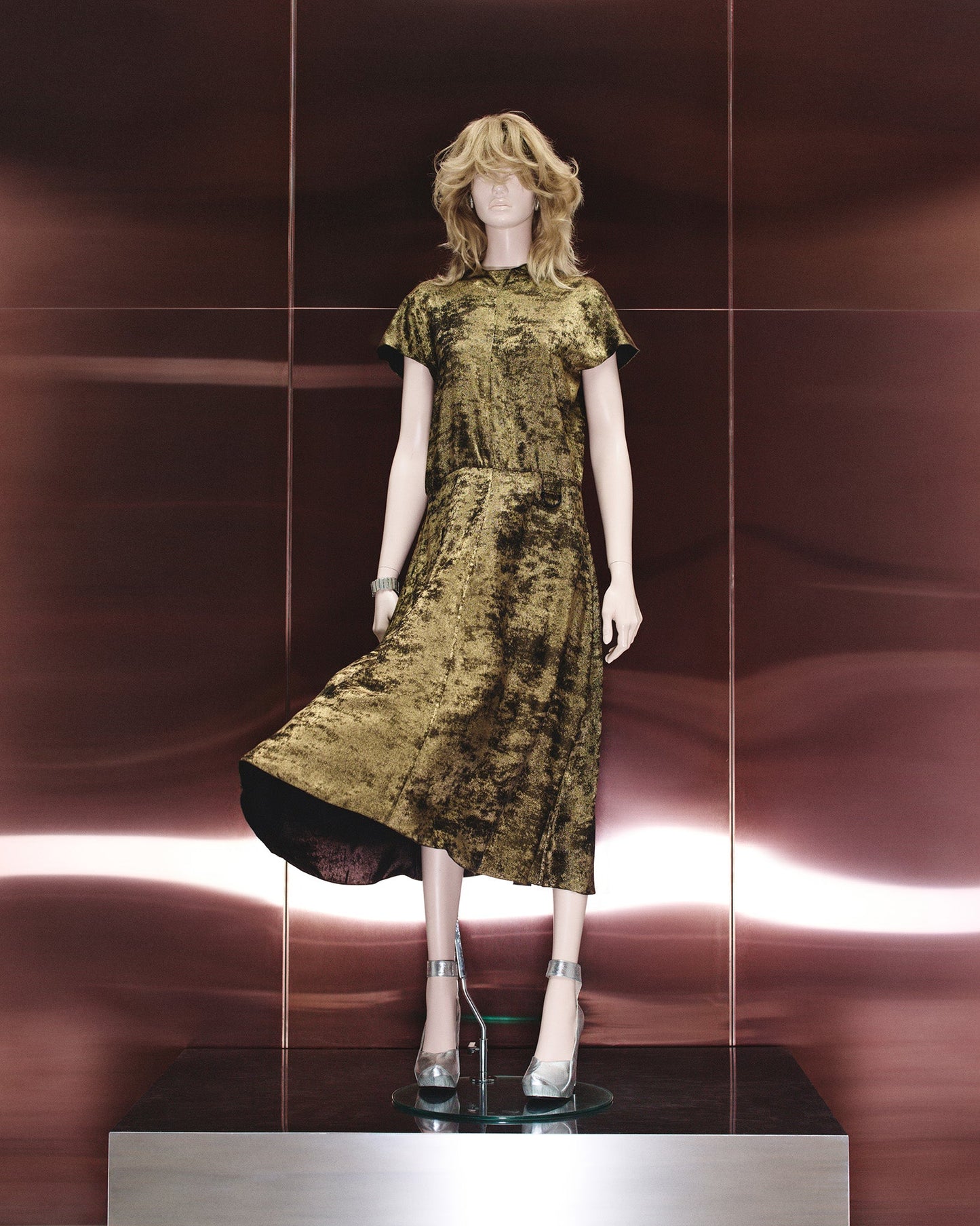 GILDED MARTINGALE DRESS THEO