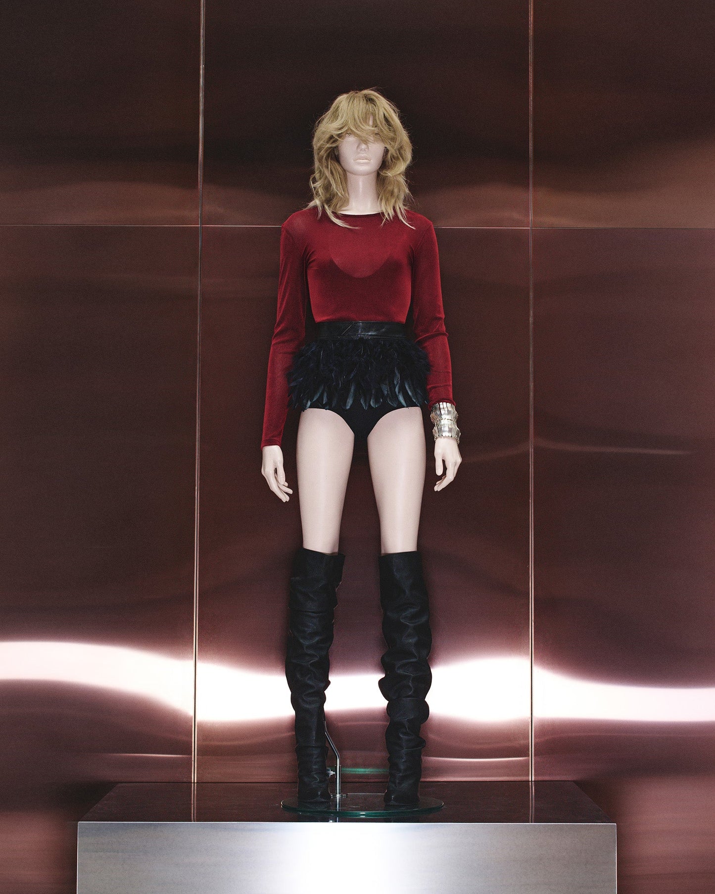 SHEEN VELVET LONGSLEEVE (WOMEN FIT) THEO