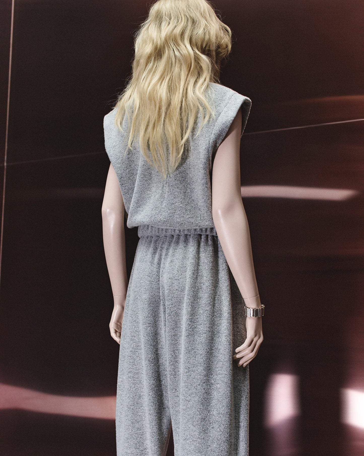 WOOLEN SHELL VEST THEO