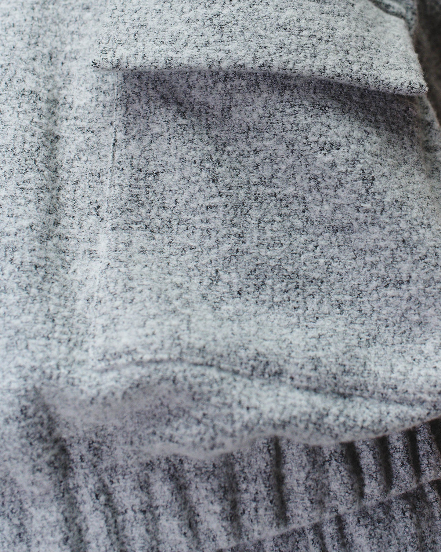 WOOLEN SHELL VEST THEO