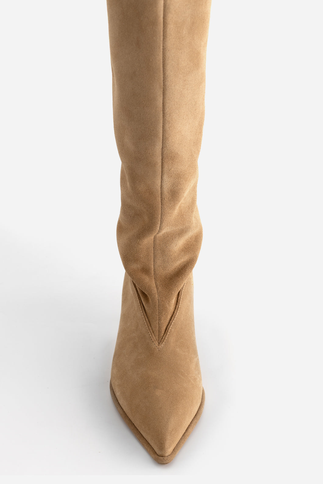 ERICA BEIGE SUEDE BOOTS KACHOROVSKA