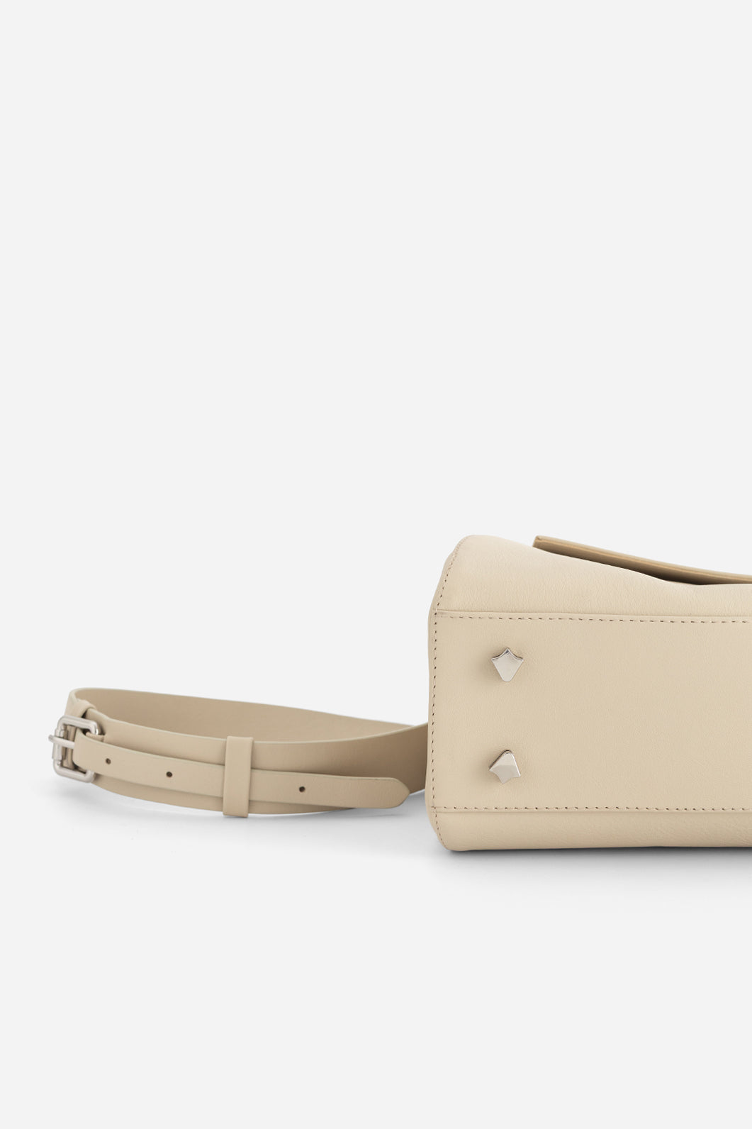 ERNESTINA 33 BAG IN TOFU SHADE /SILVER/ KACHOROVSKA