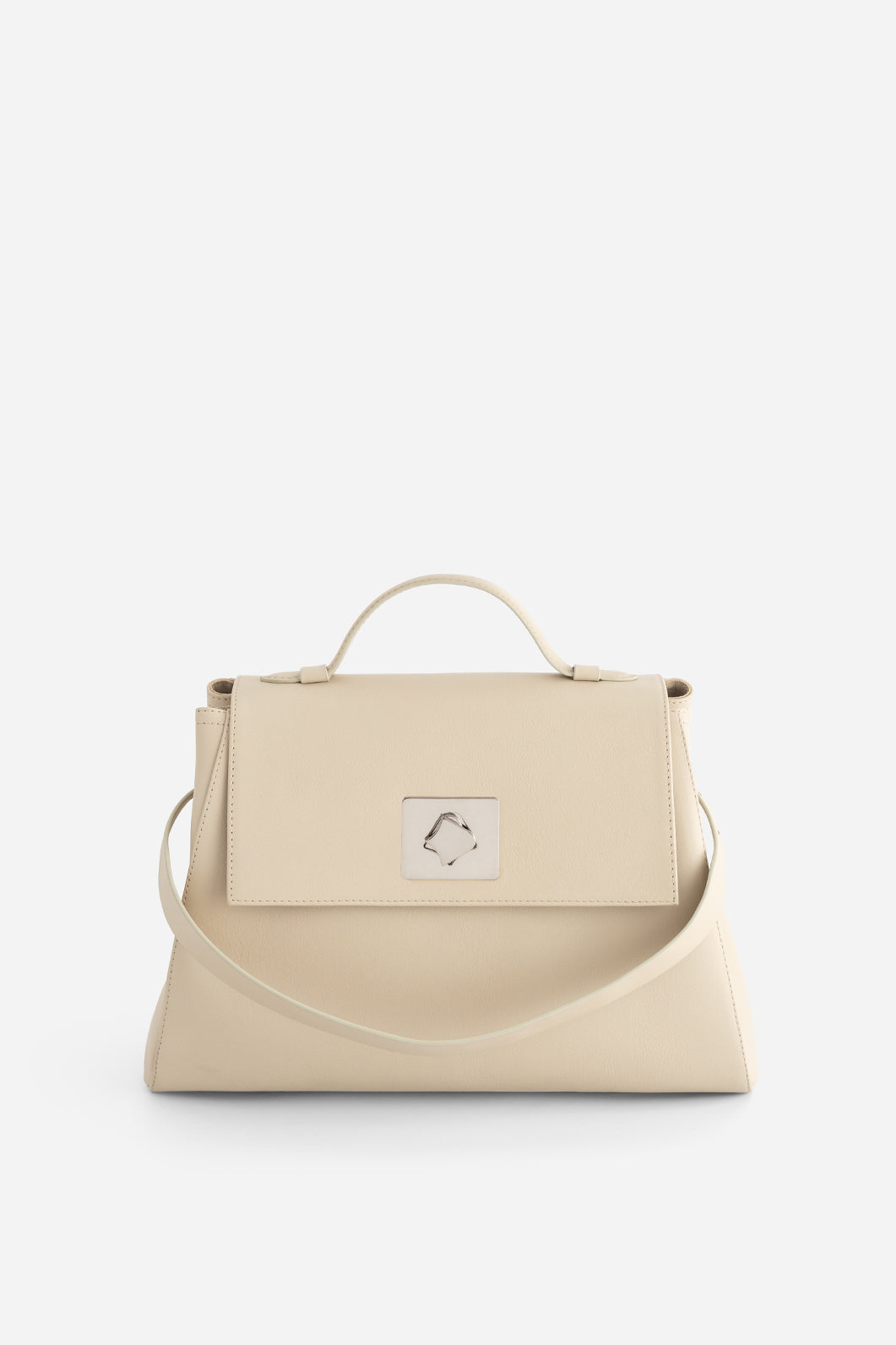 ERNESTINA 33 BAG IN TOFU SHADE /SILVER/ KACHOROVSKA