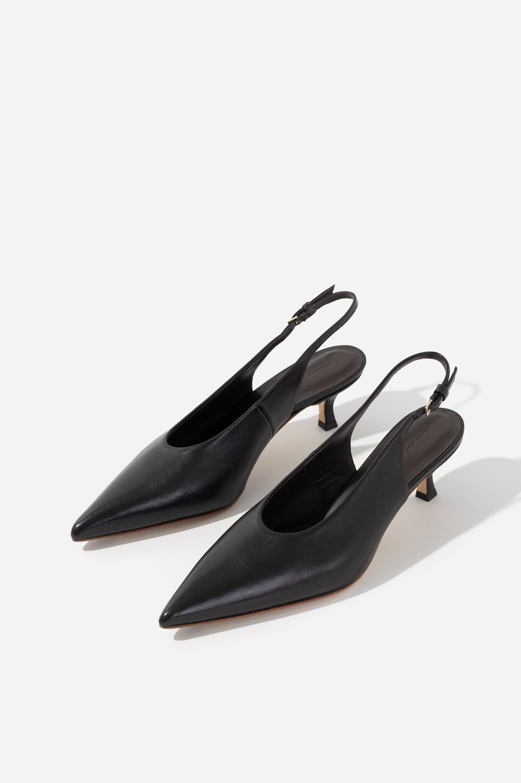 DARCY black slingbacks KACHOROVSKA