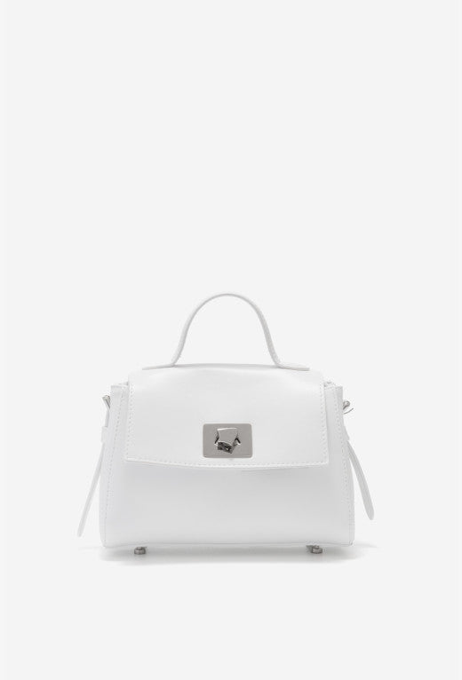 Ernestina 20 White Bag /Silver/ Kachorovska