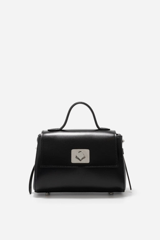 Ernestina 20 Black Bag /Silver/ Kachorovska