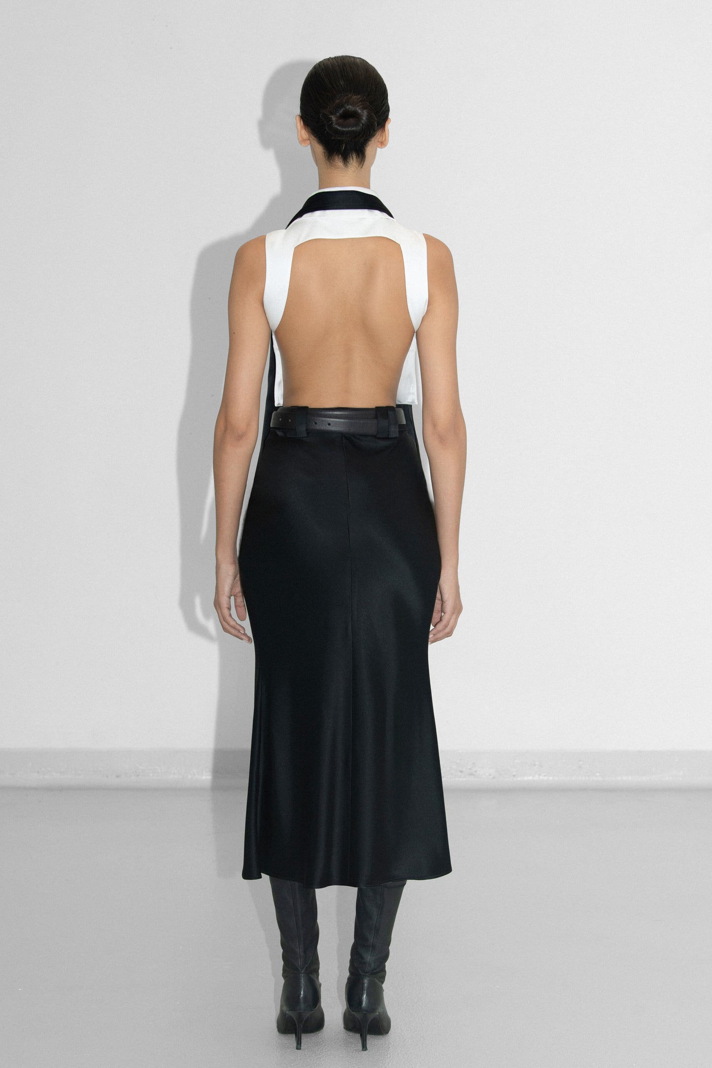 Bias-cut midi skirt VESTIAIRE D'UN OISEAU LIBRE