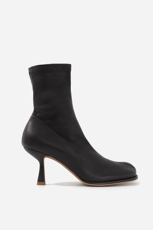 BLANCA dark brown ankle boots KACHOROVSKA