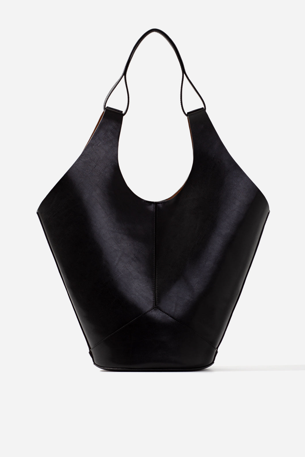 KHRYSTIA black shopper bag KACHOROVSKA