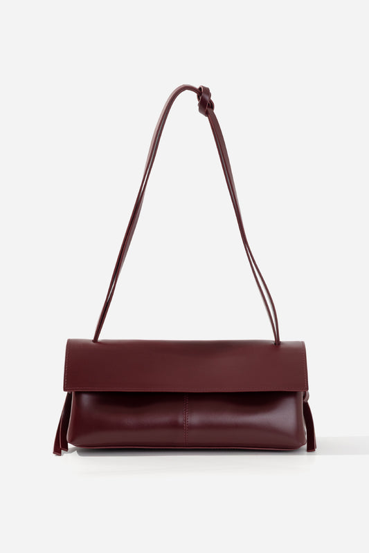 REBECCA BAGUETTE 29 DARK BURGUNDY BAG KACHOROVSKA