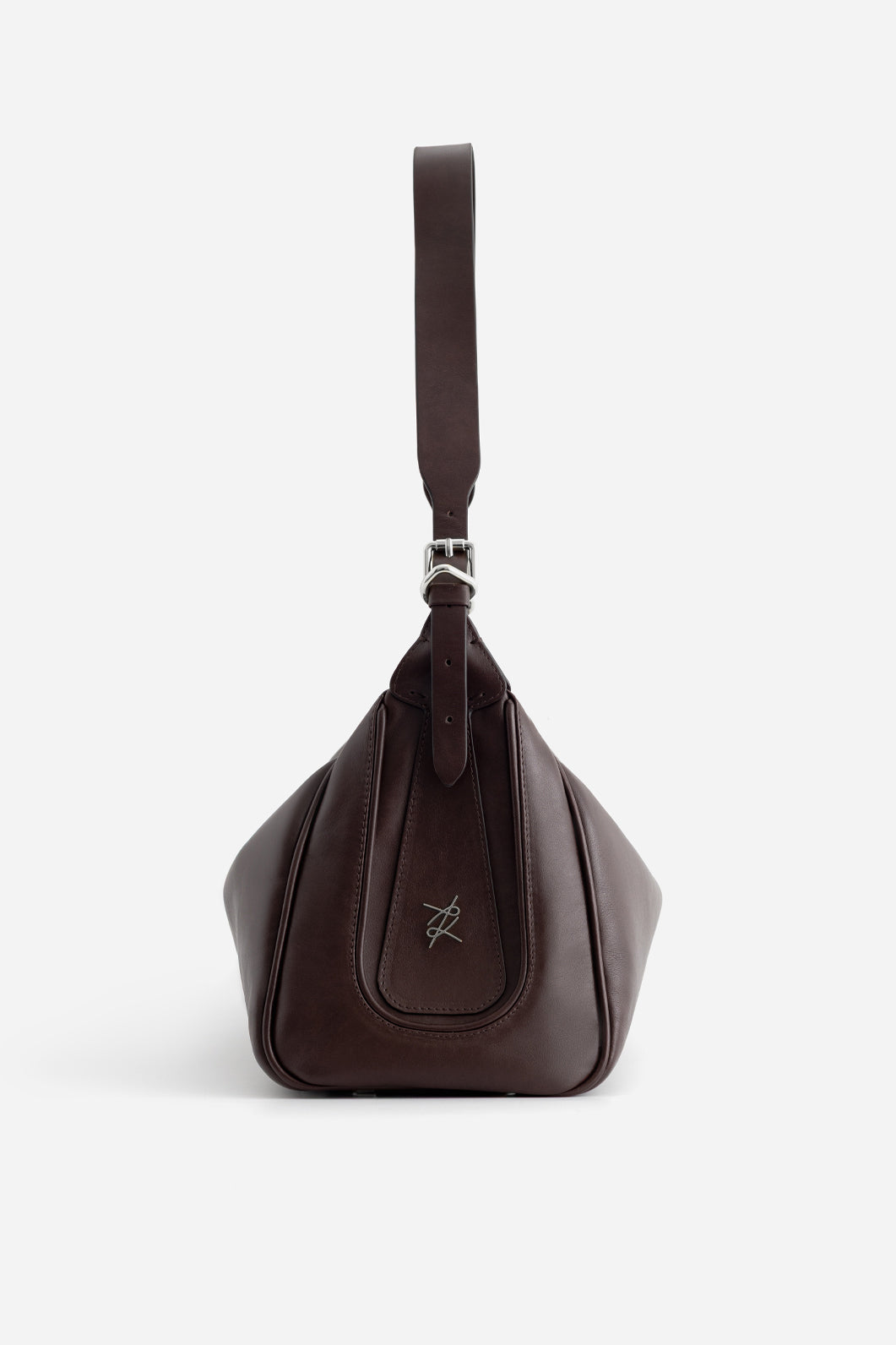 YANA BAG 37 BROWN BAG /SILVER/ KACHOROVSKA