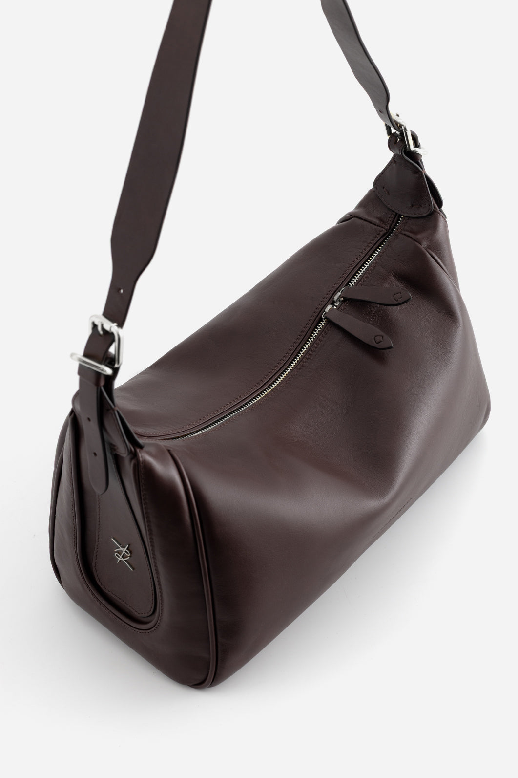 YANA BAG 37 BROWN BAG /SILVER/ KACHOROVSKA