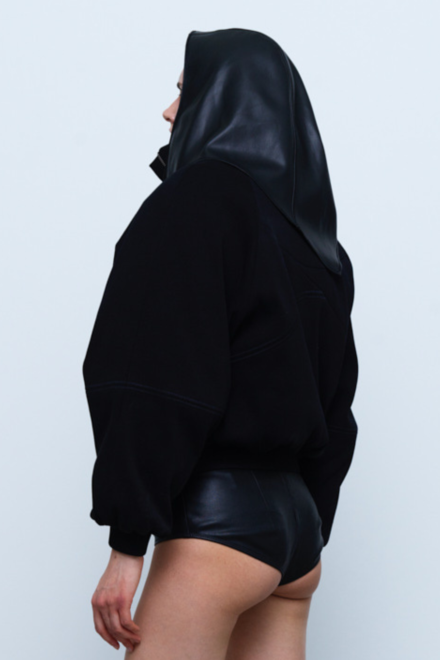 HEADSCARF #01 — Faux Leather Headscarf GUDU