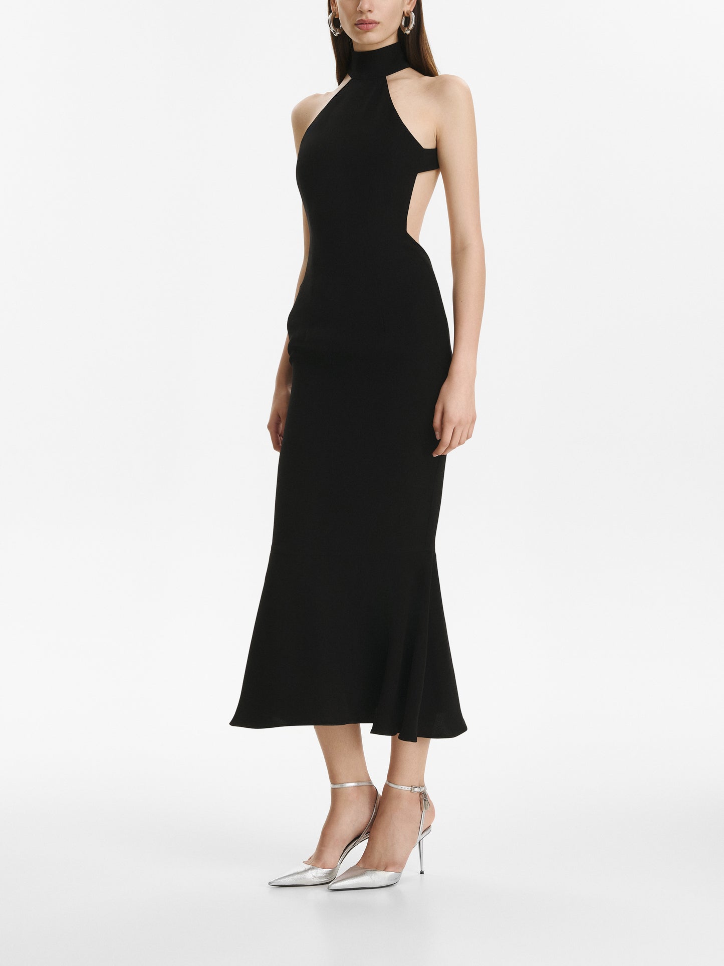 Open-Back Midi Dress VESTIAIRE D'UN OISEAU LIBRE