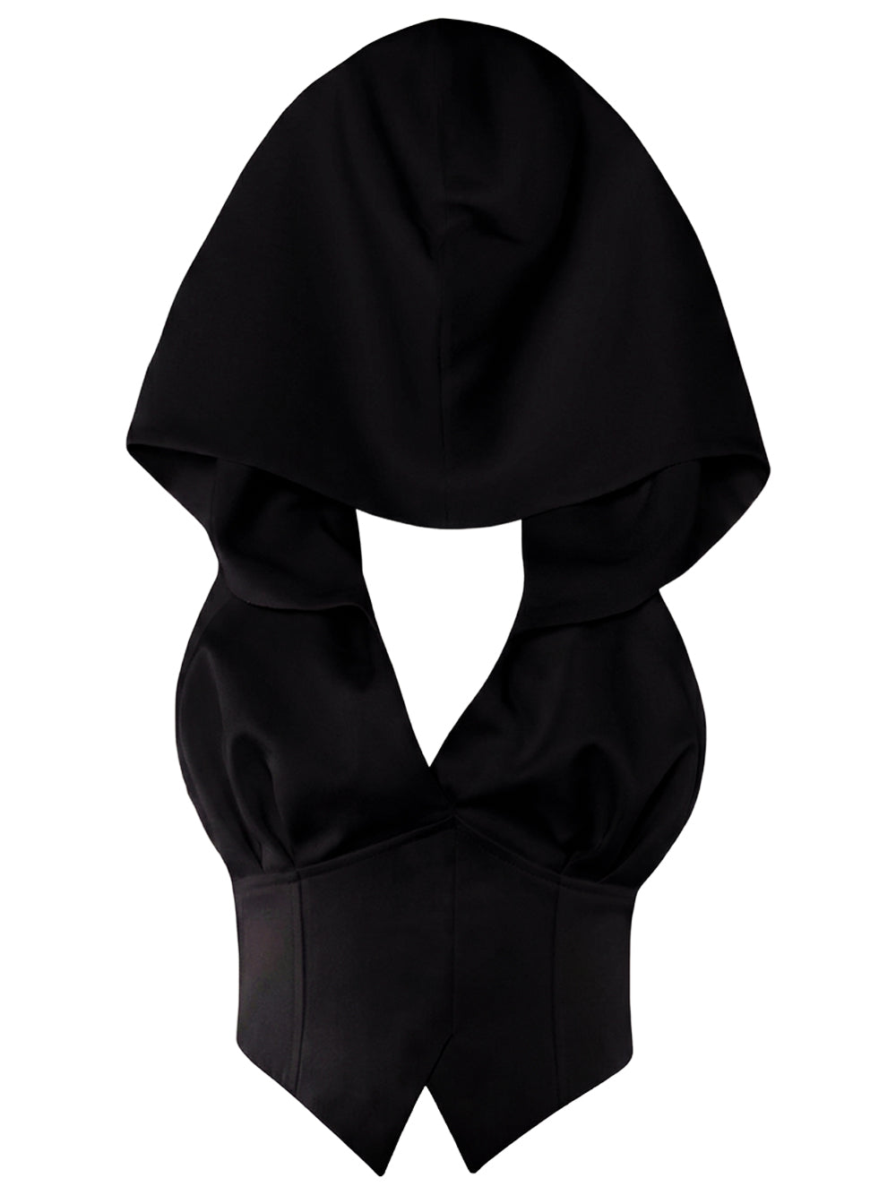 Hooded corset vest VESTIAIRE D'UN OISEAU LIBRE
