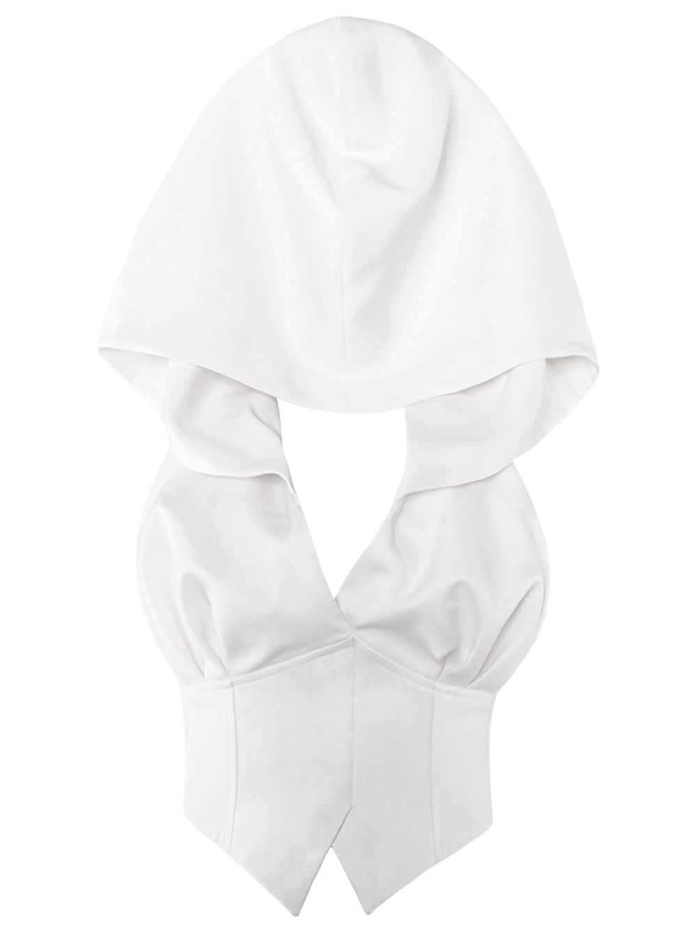 Hooded corset vest VESTIAIRE D'UN OISEAU LIBRE