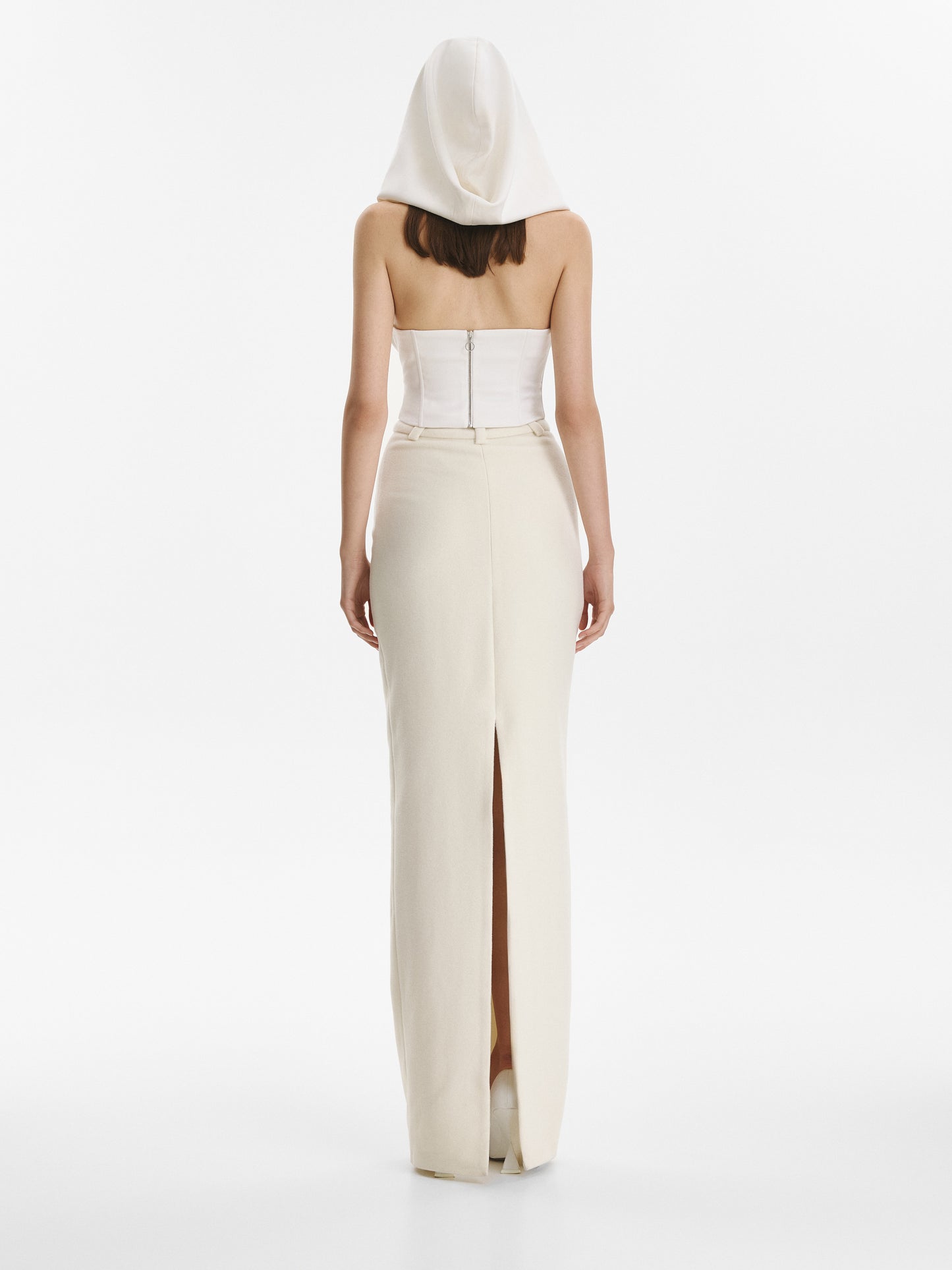 Hooded corset vest VESTIAIRE D'UN OISEAU LIBRE