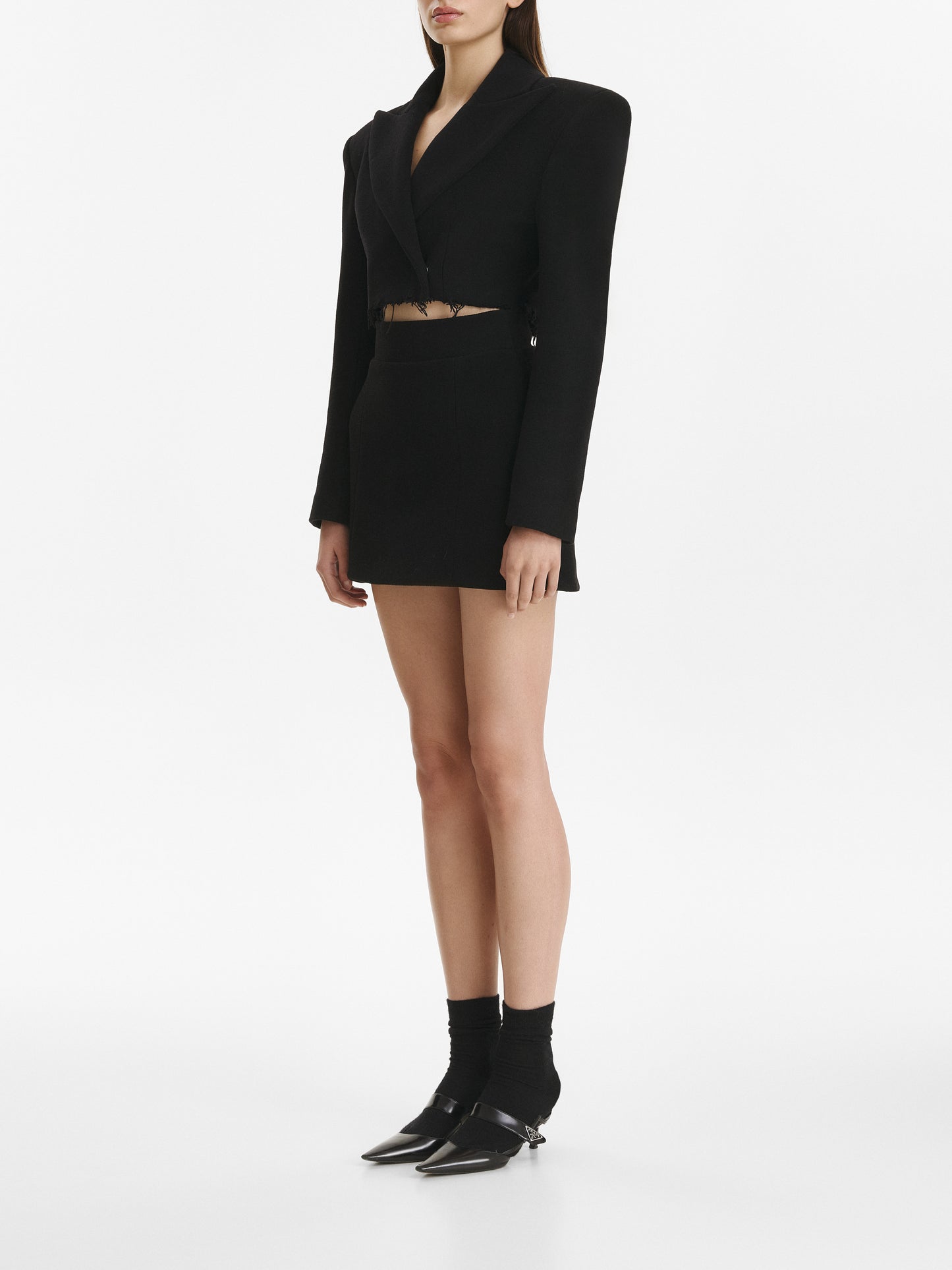 Cashmere Mini Skirt VESTIAIRE D'UN OISEAU LIBRE