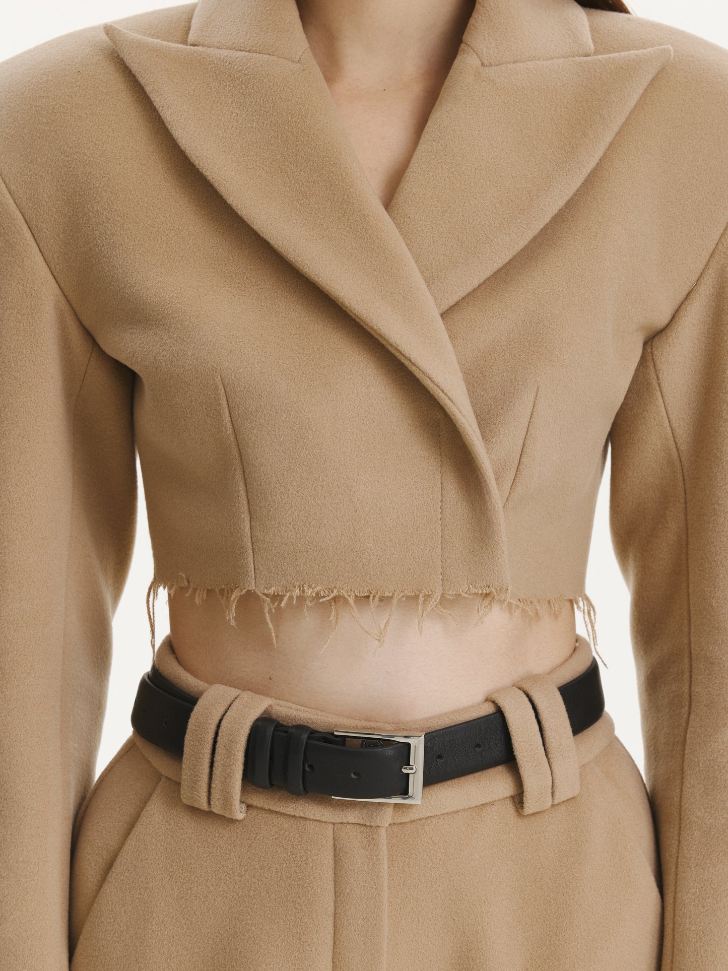 Distressed Cashmere Jacket VESTIAIRE D'UN OISEAU LIBRE