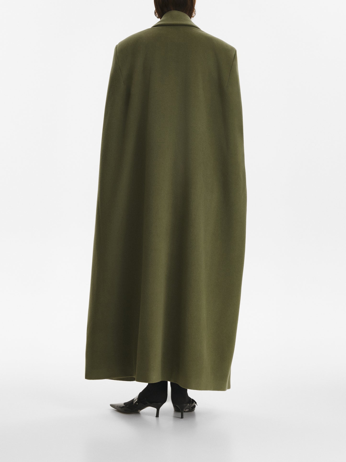 Cashmere Blend Cape VESTIAIRE D'UN OISEAU LIBRE