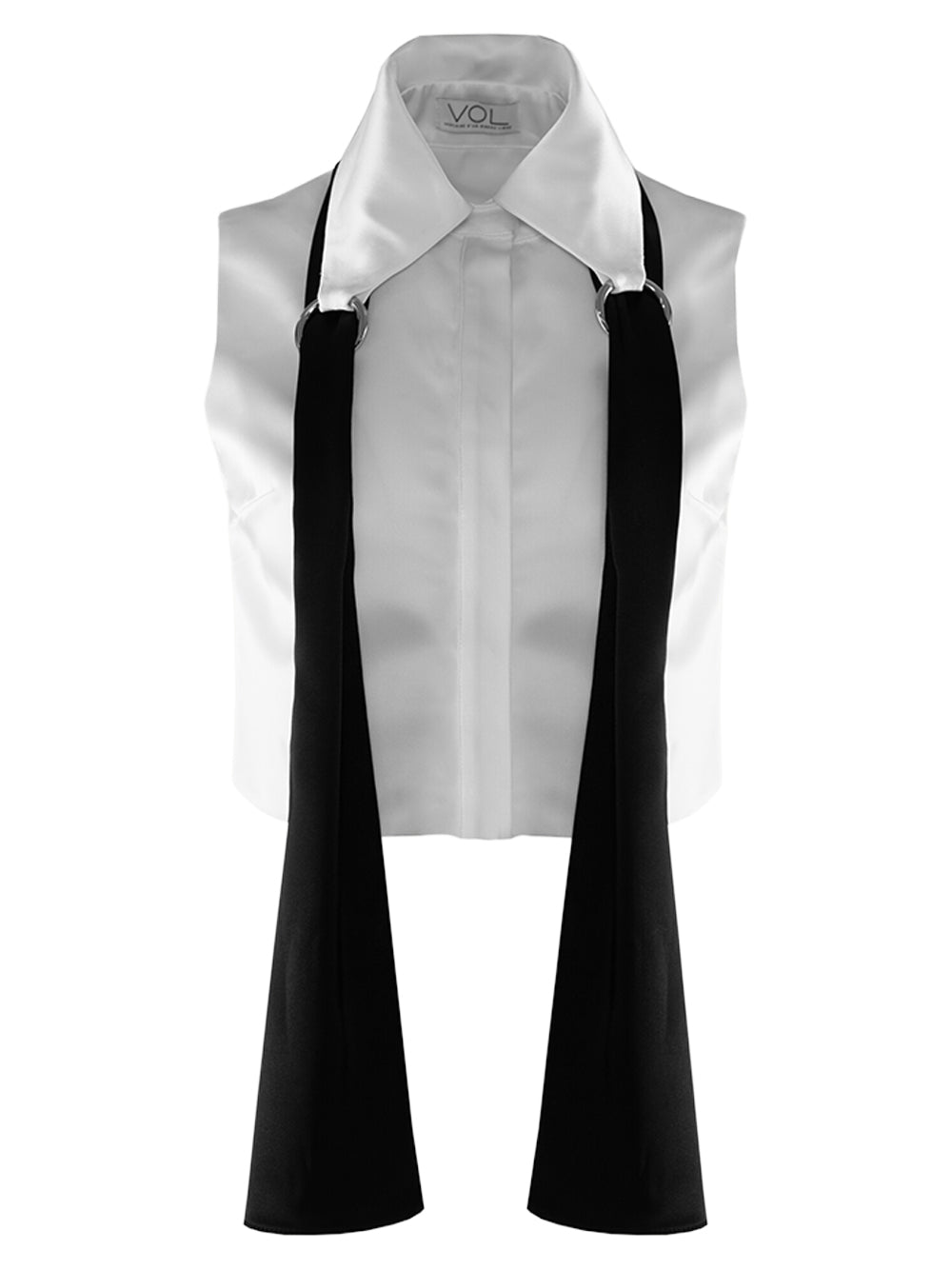 Open-Back Scarf Shirt VESTIAIRE D'UN OISEAU LIBRE