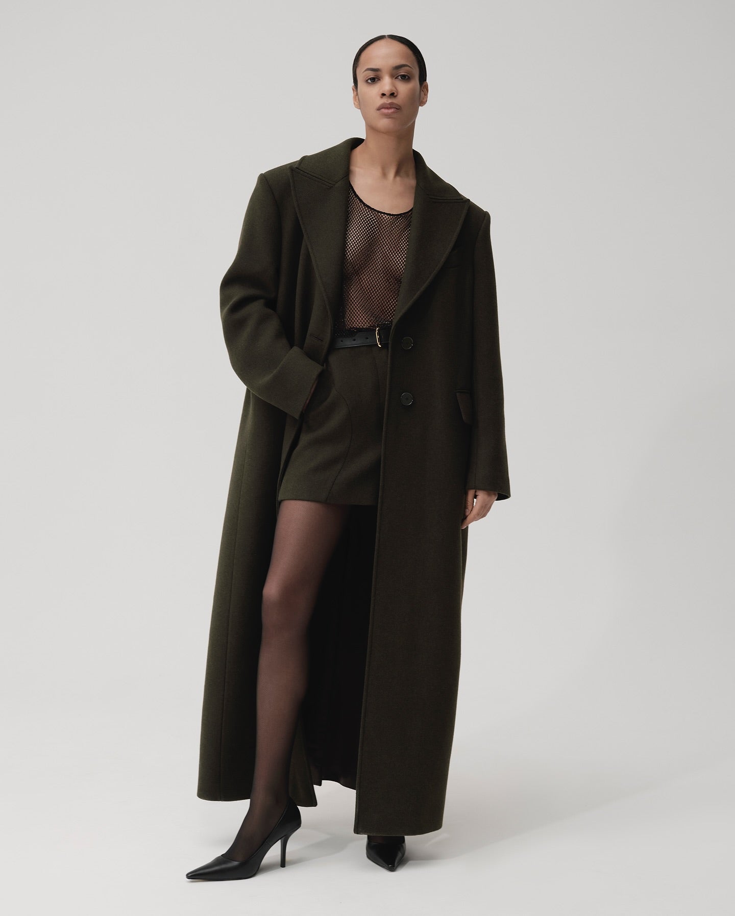 Cropped Single-Breasted Coat GASANOVA