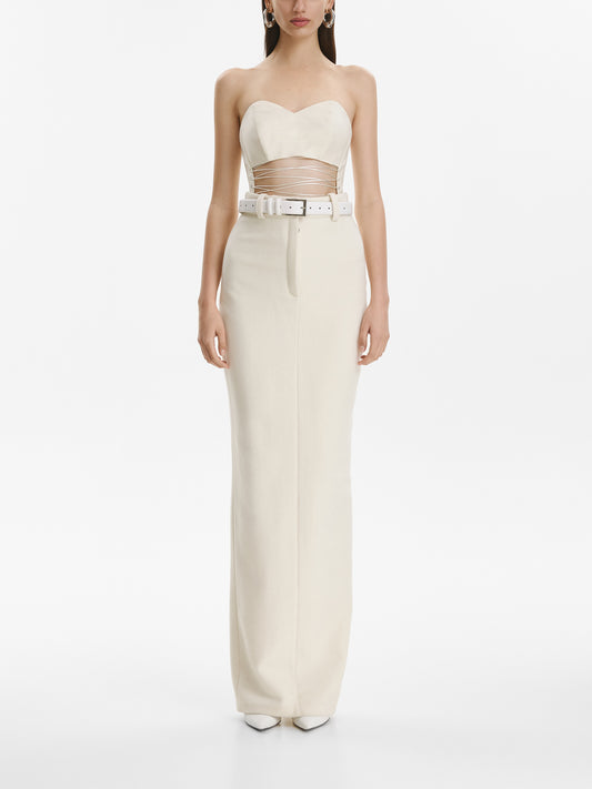 Cashmere Pencil Skirt VESTIAIRE D'UN OISEAU LIBRE