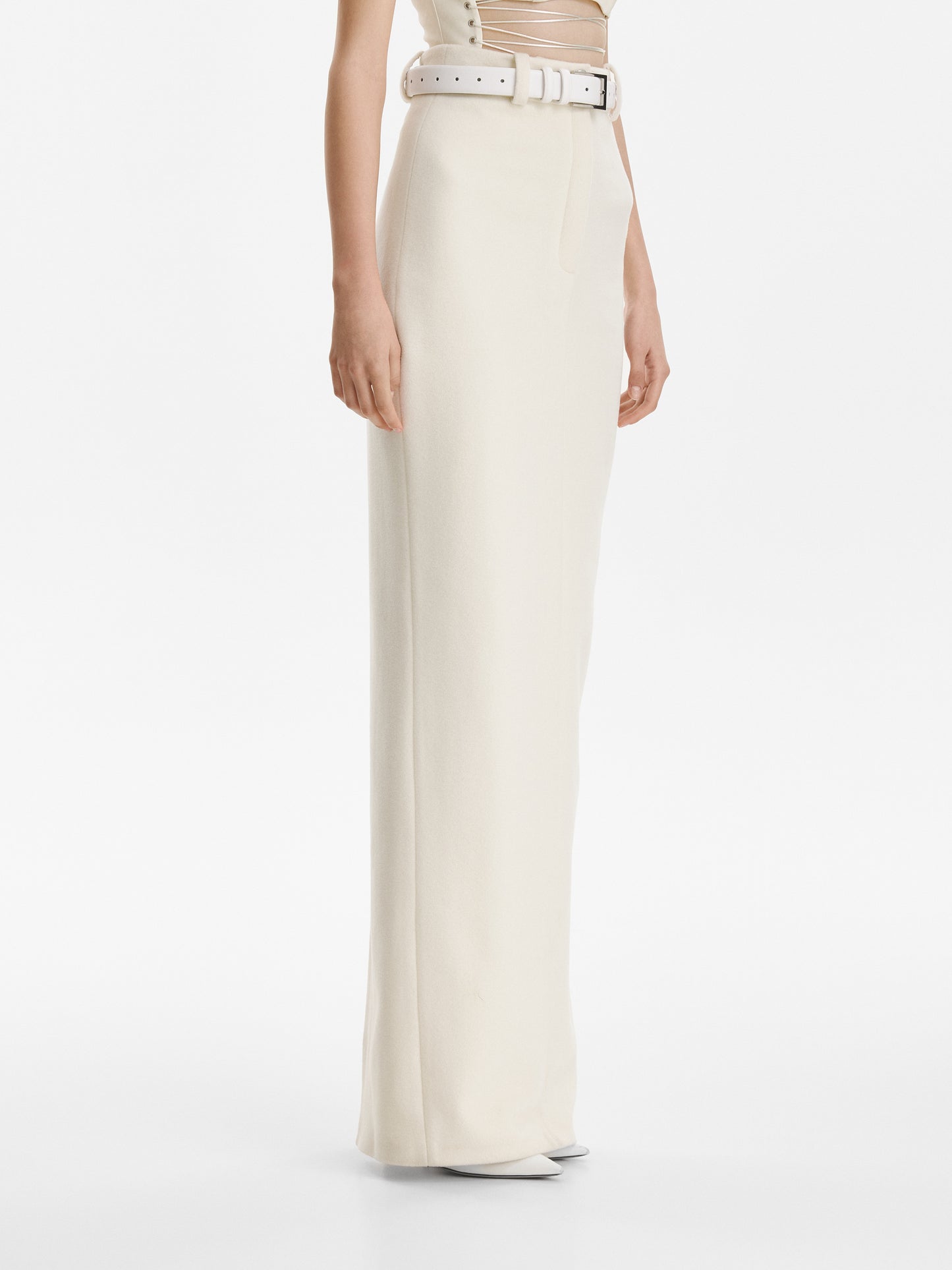 Cashmere Pencil Skirt VESTIAIRE D'UN OISEAU LIBRE