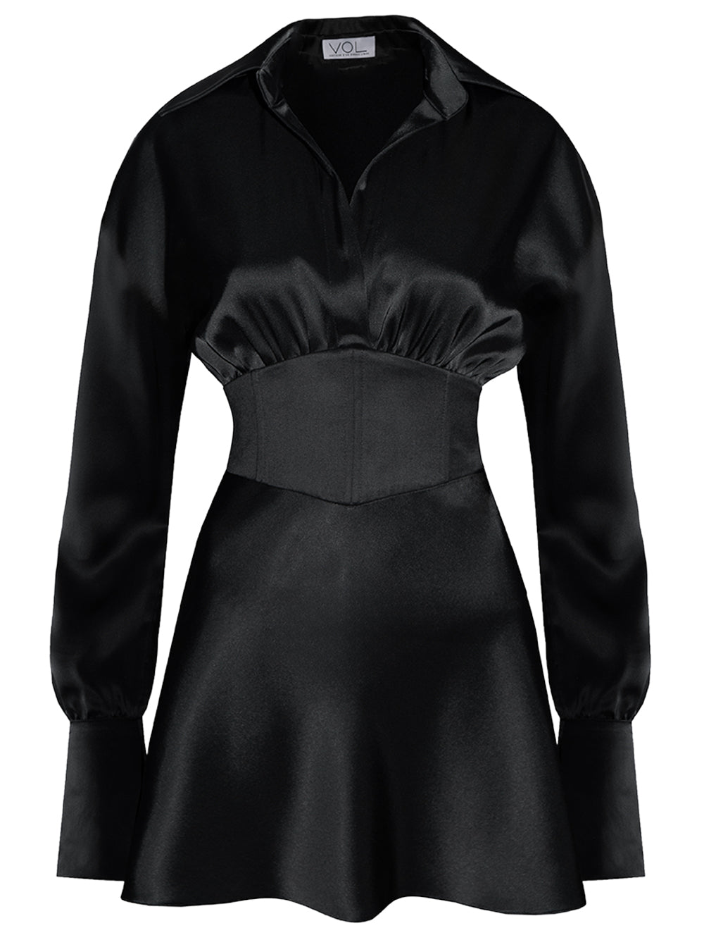 V-corset Mini Dress VESTIAIRE D'UN OISEAU LIBRE