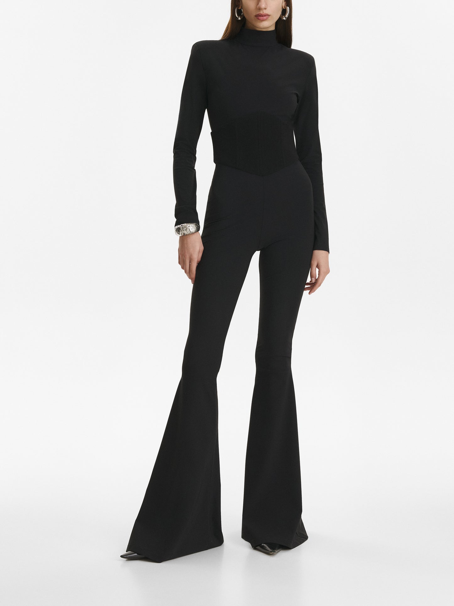 Lycra Flared Jumpsuit VESTIAIRE D'UN OISEAU LIBRE