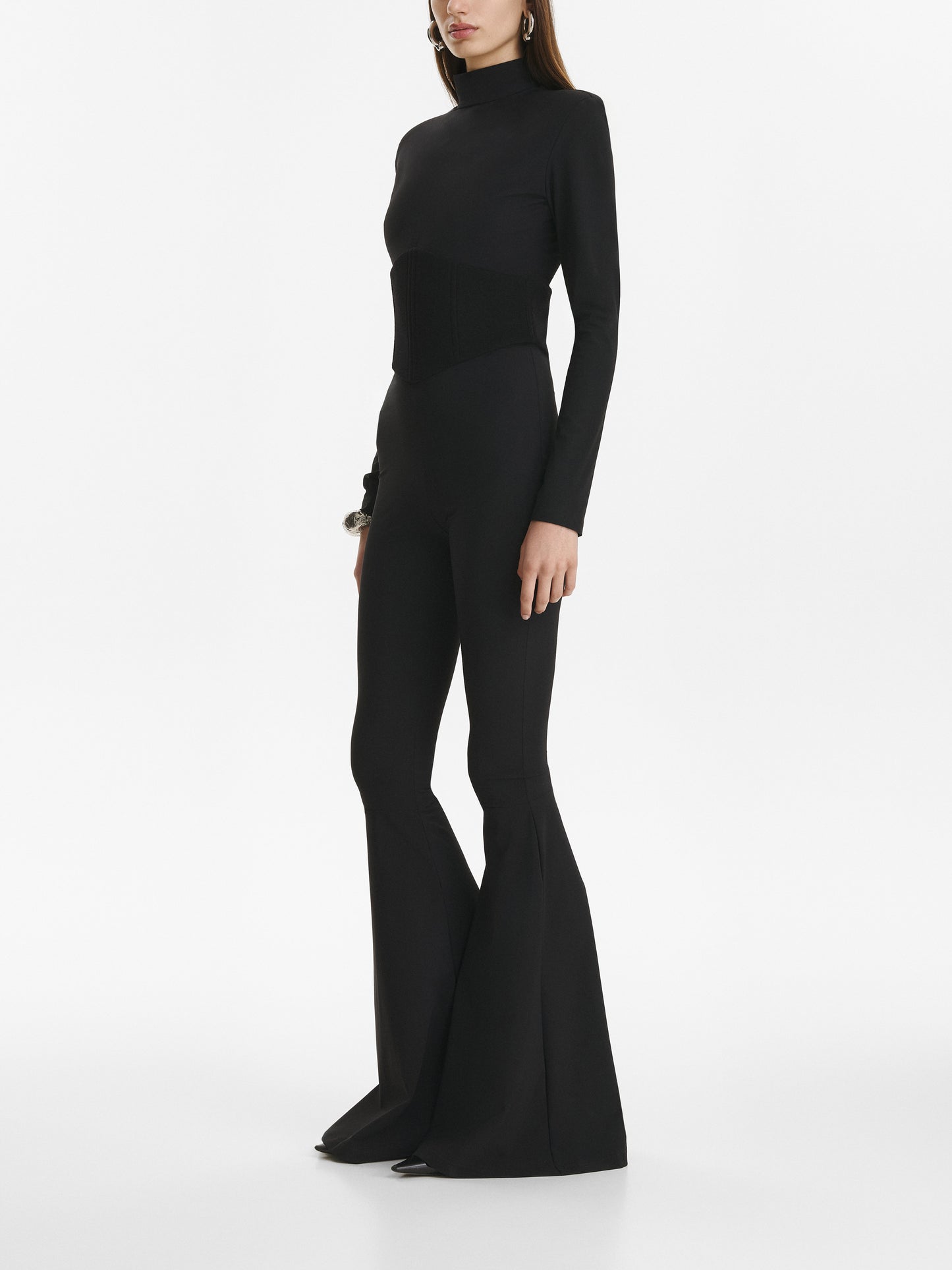 Lycra Flared Jumpsuit VESTIAIRE D'UN OISEAU LIBRE