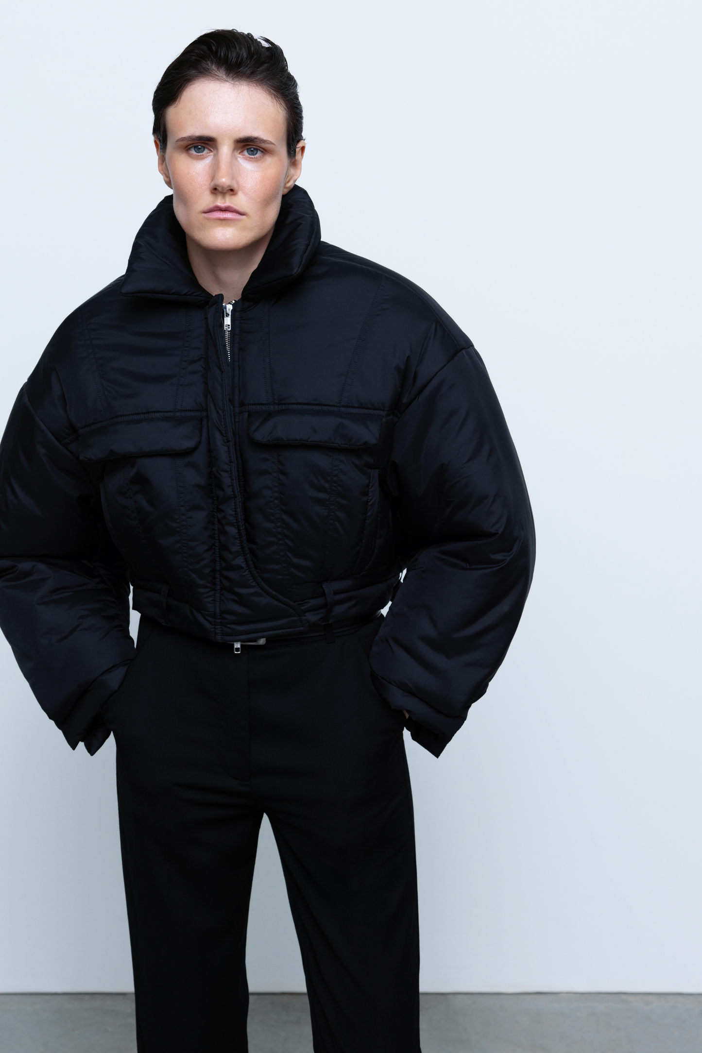 TROUSERS #07 — Classic Trousers with Side Slits GUDU