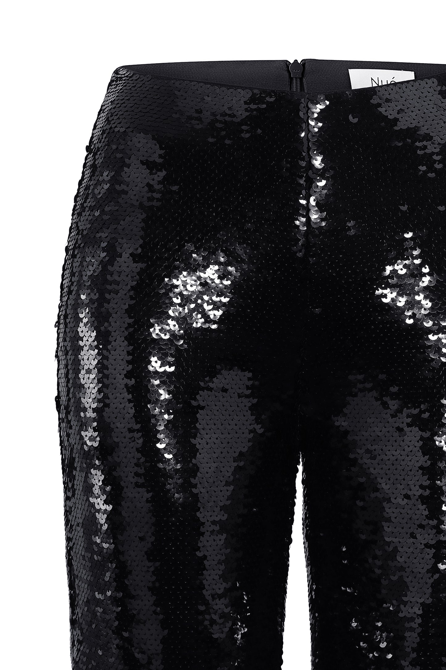 Jade Sequin Black Trousers NUÉ