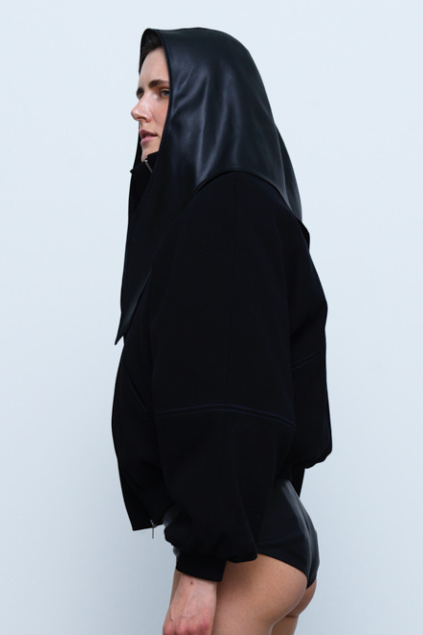 HEADSCARF #01 — Faux Leather Headscarf GUDU