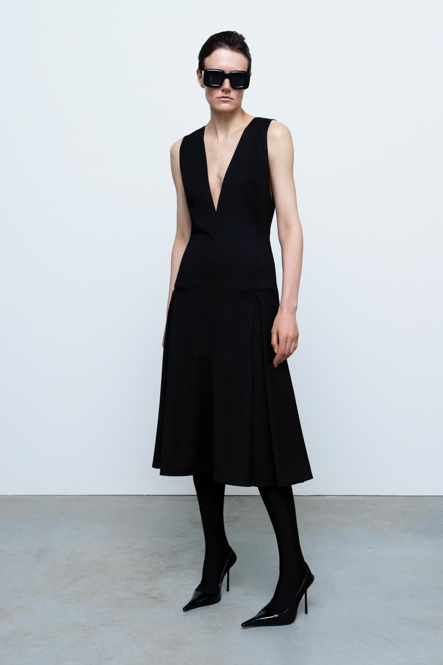 DRESS #02 — Flared Midi Dress GUDU