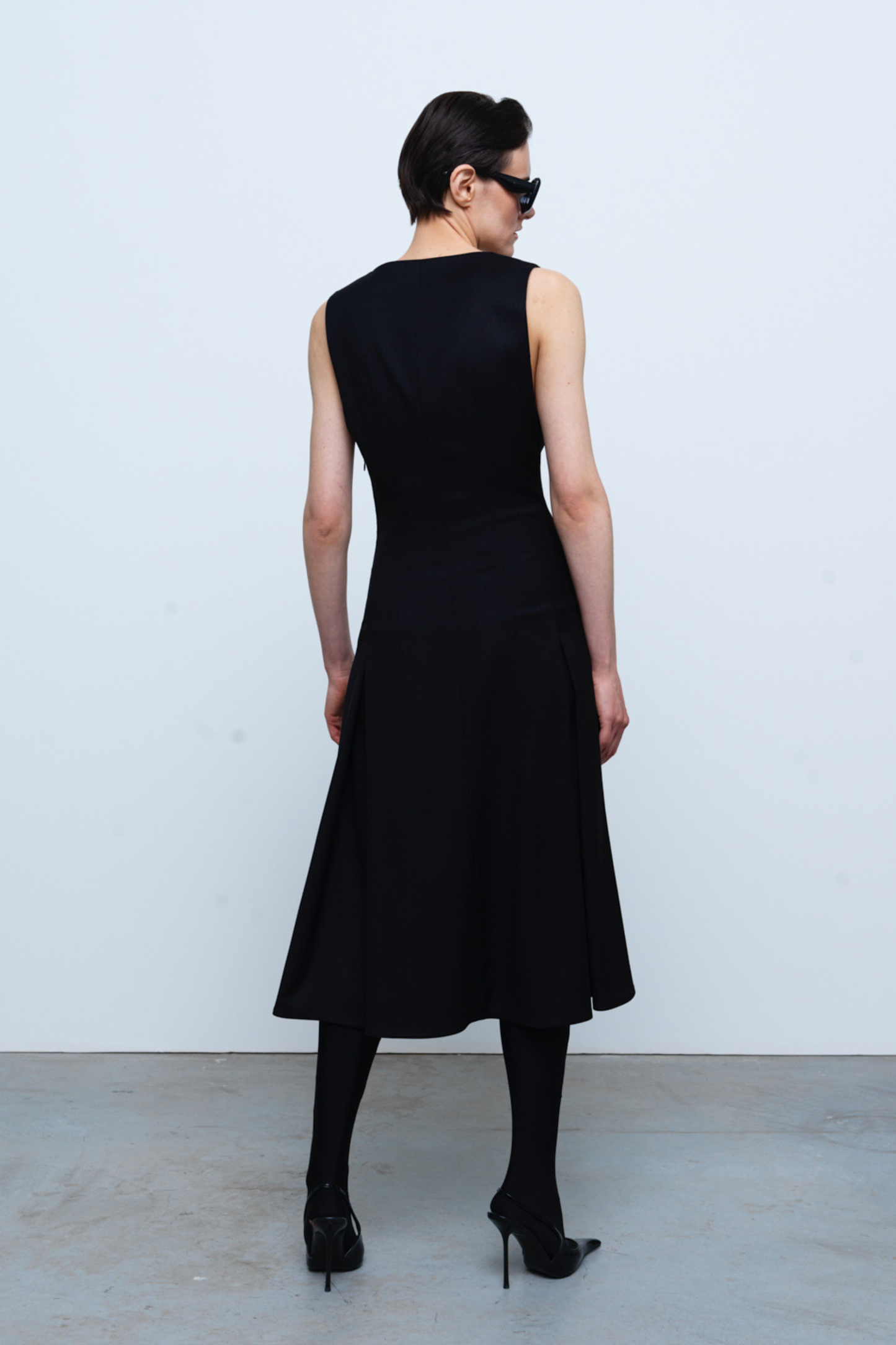 DRESS #02 — Flared Midi Dress GUDU