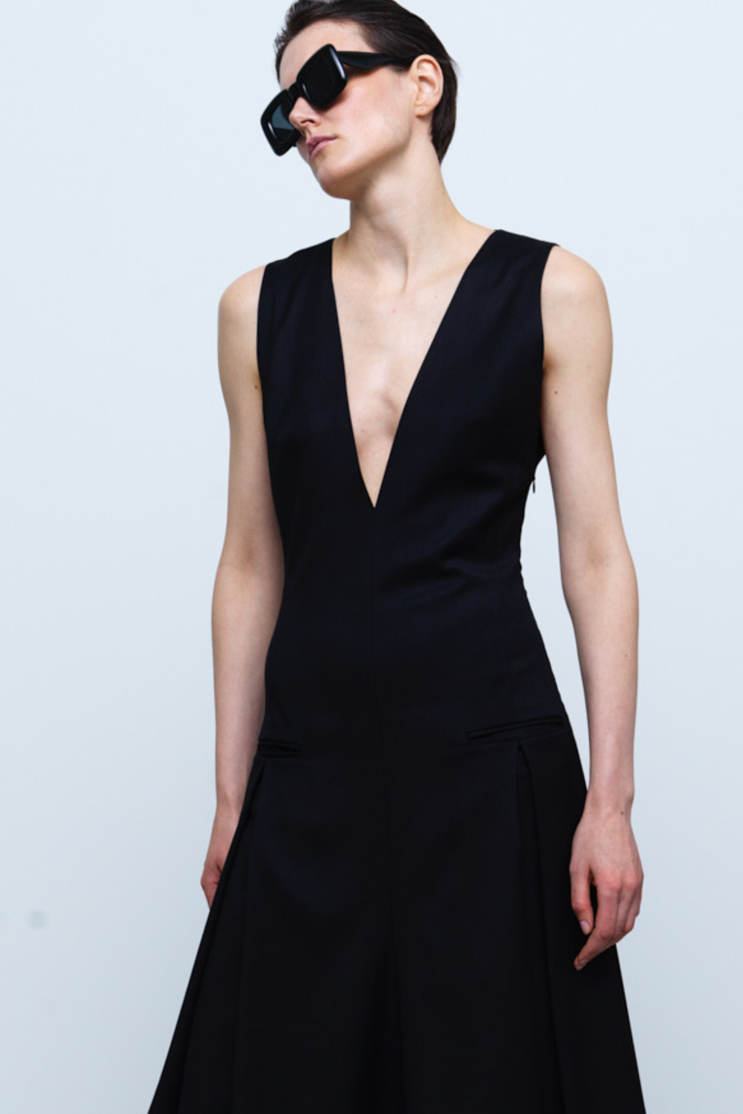 DRESS #02 — Flared Midi Dress GUDU