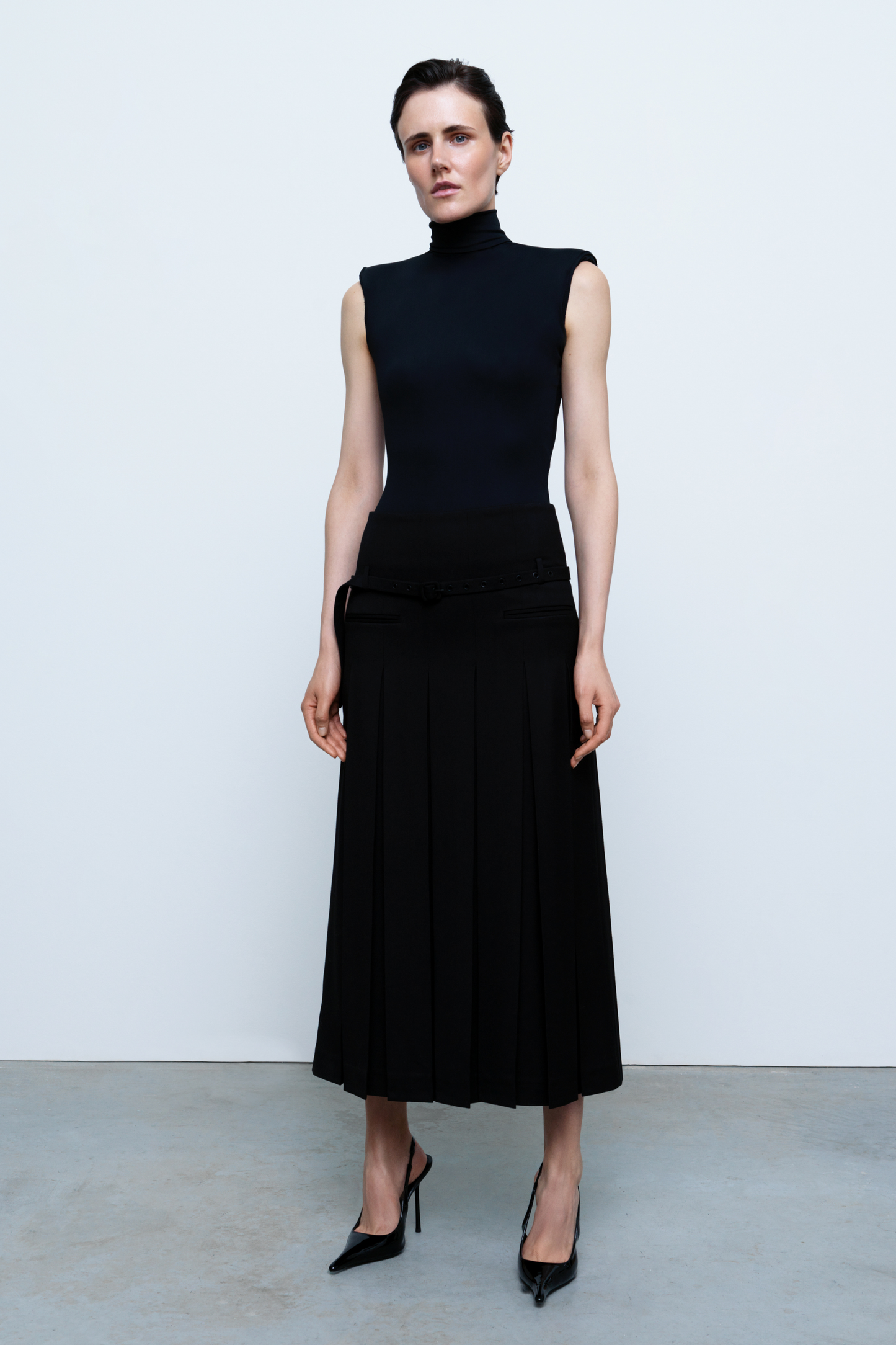 SKIRT #06 — Pleated Maxi Skirt GUDU