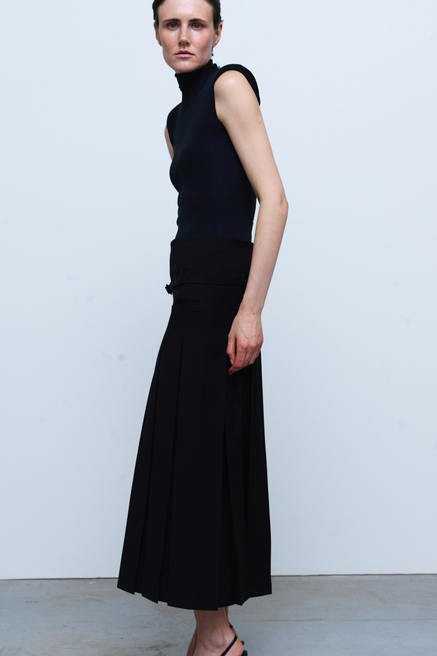 SKIRT #06 — Pleated Maxi Skirt GUDU