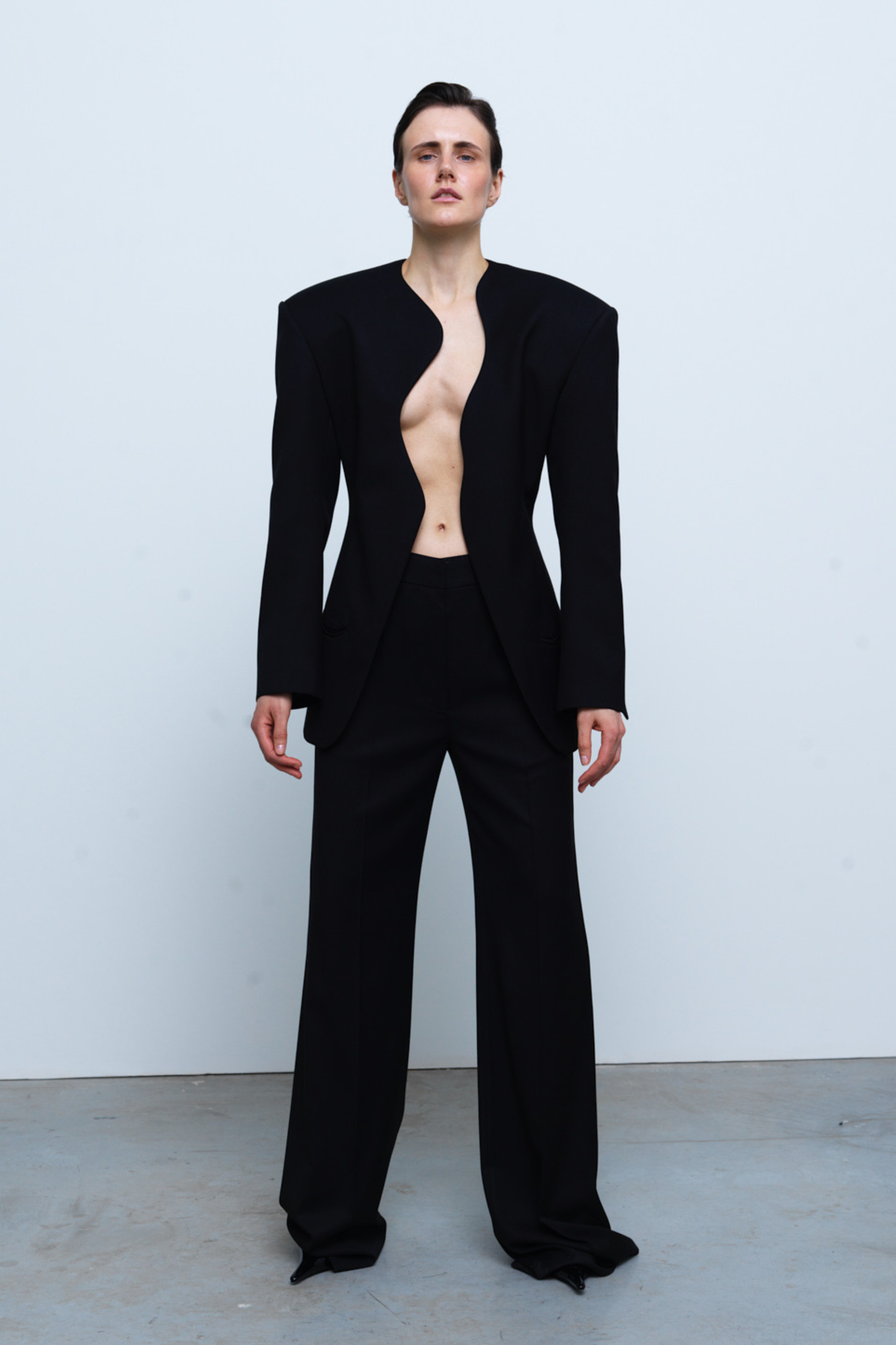 TROUSERS #03 — Classic Wide-Leg Trousers GUDU
