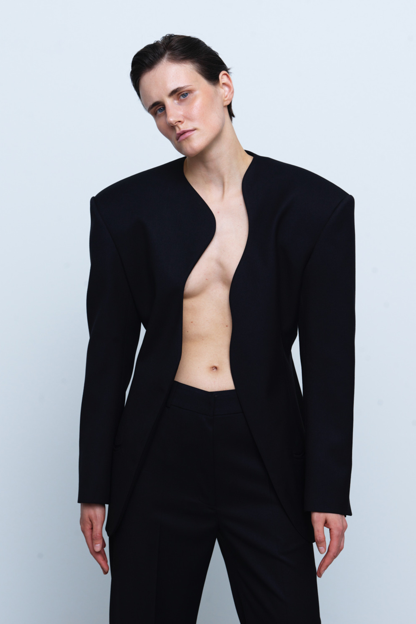 JACKET #02 — Fitted Hourglass Blazer GUDU