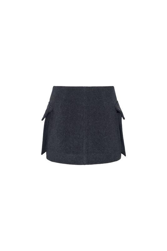 SKIRT #09 — Wool Mini Skirt GUDU